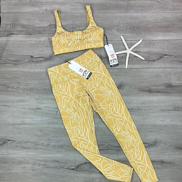 🔆BILLABONG🔆 SUMMIT BRA TANK ADVENTURE LEGGING SET - Picture 2 of 16